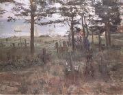 Lovis Corinth Fishermen's Cemetery at Nidden (nn02) oil